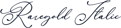 Raregold Italic