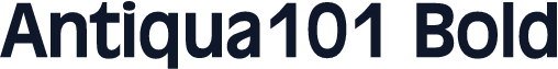 Antiqua101 Bold
