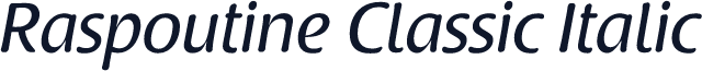 Raspoutine Classic Italic