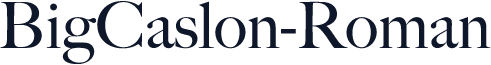 BigCaslon-Roman