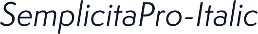 SemplicitaPro-Italic