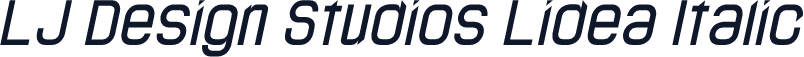 LJ Design Studios Lidea Italic