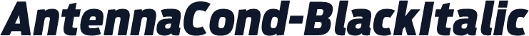 AntennaCond-BlackItalic