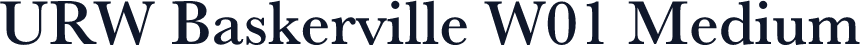 URW Baskerville W01 Medium