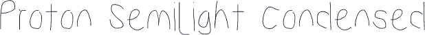 Proton Semilight Condensed