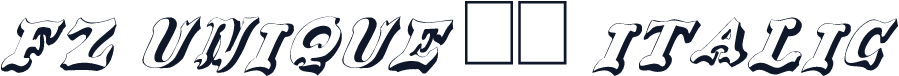 FZ UNIQUE 37 ITALIC