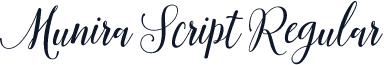 Munira Script Regular