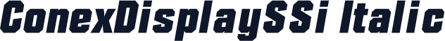 ConexDisplaySSi Italic