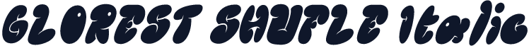 GLOREST SHUFLE Italic