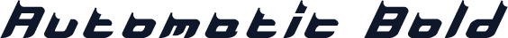 Automatic Bold