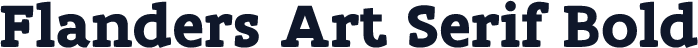 Flanders Art Serif Bold