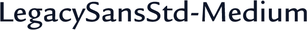 LegacySansStd-Medium