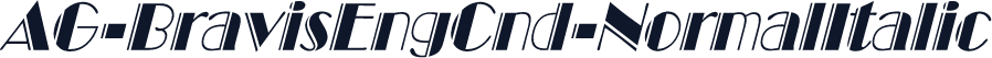AG-BravisEngCnd-NormalItalic