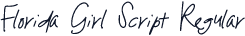 Florida Girl Script Regular