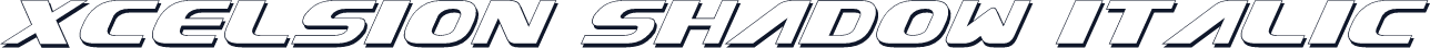 Xcelsion Shadow Italic