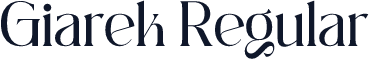 Giarek Regular