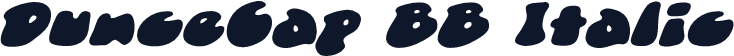 DunceCap BB Italic
