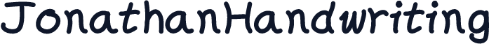 JonathanHandwriting