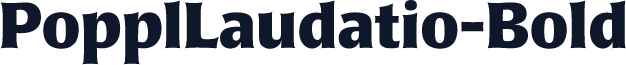 PopplLaudatio-Bold