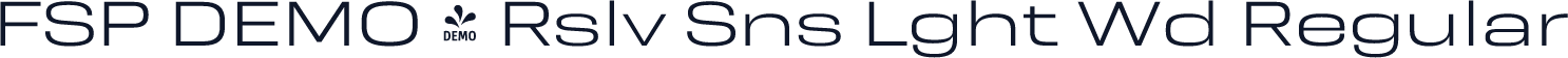 FSP DEMO - Rslv Sns Lght Wd Regular