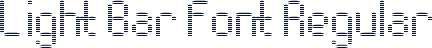Light Bar Font Regular