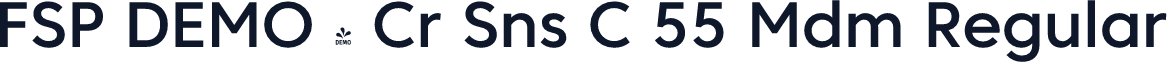 FSP DEMO - Cr Sns C 55 Mdm Regular