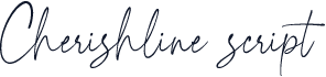 Cherishline script