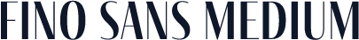 Fino Sans Medium
