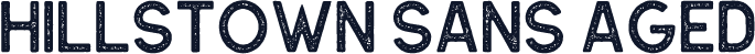 Hillstown Sans Aged