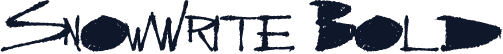 SnowWrite Bold