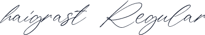haigrast Regular