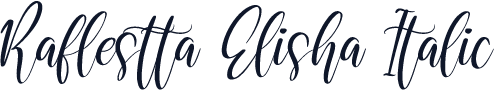 Raflestta Elisha Italic