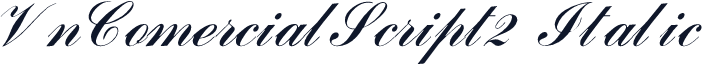 VnComercialScript2 Italic