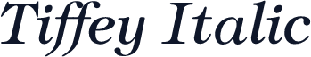 Tiffey Italic