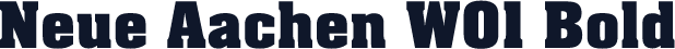 Neue Aachen W01 Bold