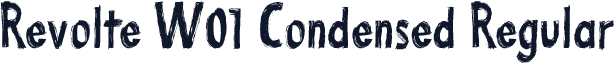 Revolte W01 Condensed Regular