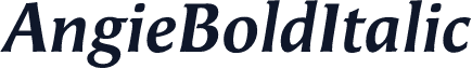 AngieBoldItalic