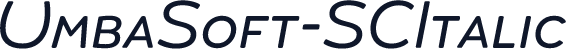 UmbaSoft-SCItalic