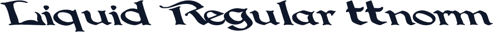 Liquid Regular ttnorm