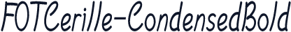 FOTCerille-CondensedBold