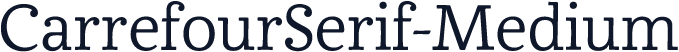 CarrefourSerif-Medium