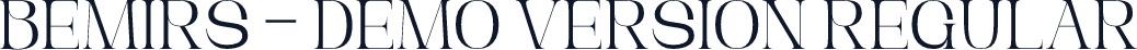 Bemirs - Demo Version Regular