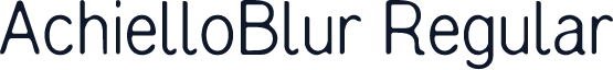 AchielloBlur-Regular