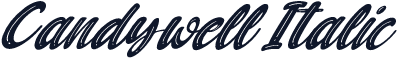 Candywell Italic