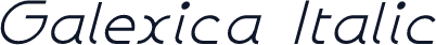 Galexica Italic