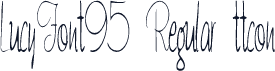 LucyFont95 Regular ttcon