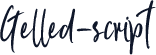 Gelled-script