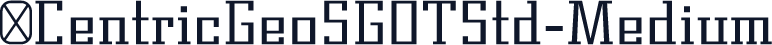 ☞CentricGeoSGOTStd-Medium