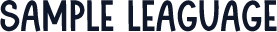 Sample Leaguage