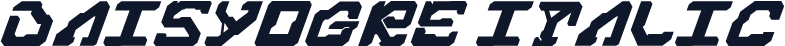 Daisyogre Italic